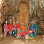 Group Picture inside Špilja Modrić (cave)