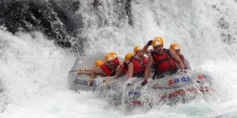 Rafting auf dem fluss Zrmanja
